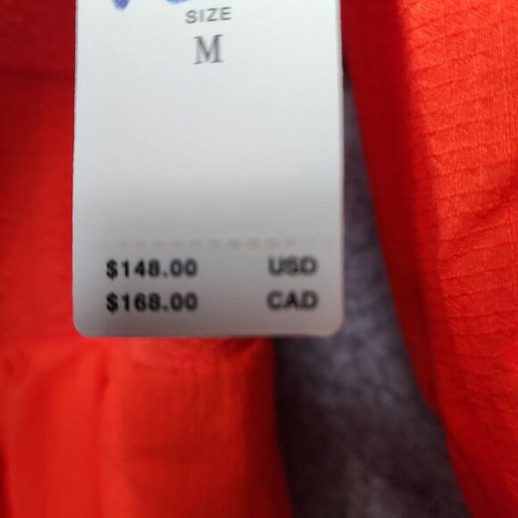 ANTHROPOLOGIE Women's Medium MAEVE Red Orange NWT Sweetheart Mini Dress - Picture 6 of 16